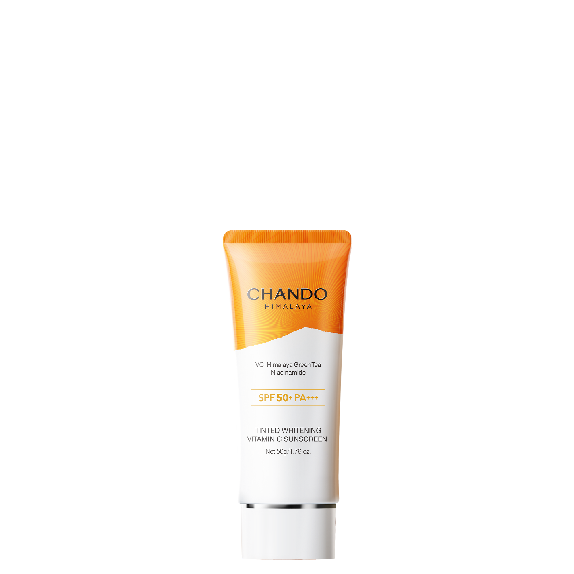 自然堂-CHANDO Himalaya Tinted Whitening Vitamin C Sunscreen SPF50+ PA+++